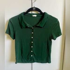 Forest green tee